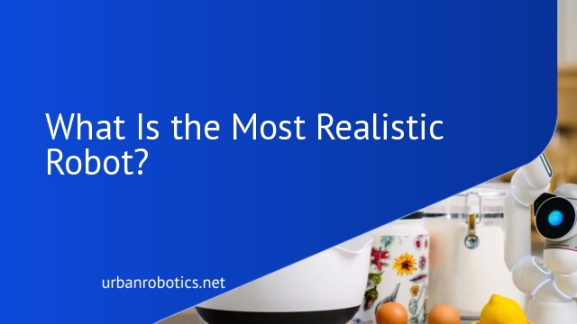 What Is the Most Realistic Robot?