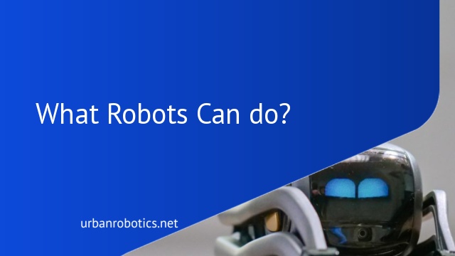 What Robots Can do?