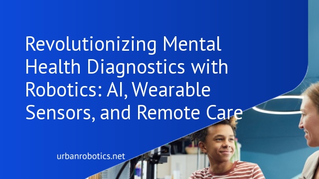 Revolutionizing Mental Health Diagnostics with Robotics: AI, Wearable Sensors, and Remote Care